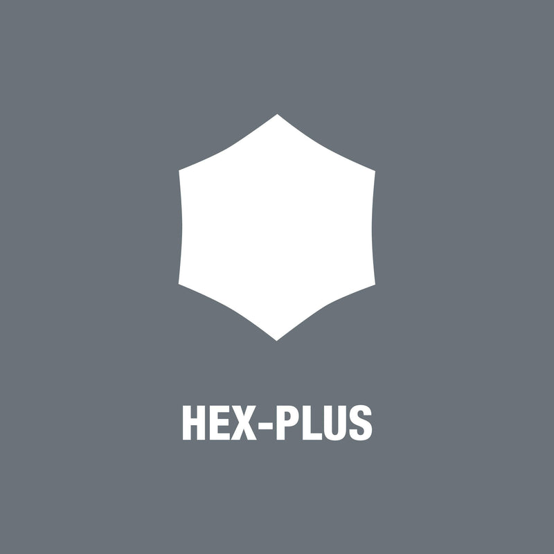 Wera - 05022699001 - L-key set, 3950/9 Hex-Plus Multicolour HF Stainless 1 L-key set, metric, stainless steel, with holding function, 9 pieces Classic