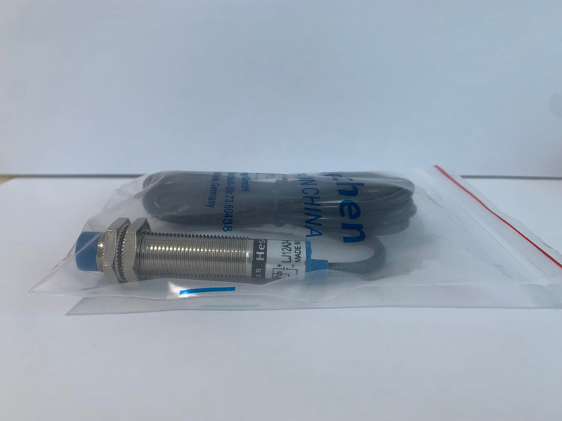 Heschen Inductive proximity switch with sensor LJ12A3-4-Z/AY, detector 4mm, 10-30V, 200 mA, PNP NC (normally closed), 3 wires