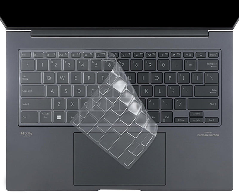 Keyboard Cover Skin for ASUS Zenbook 14 OLED UX3405 Q425MA & ZenBook Flip 14 UP3404，Zenbook Duo UX8406，ZenBook 14X UX3404 & ZenBook Pro UX6404 Zenbook 14 Flip OLED UP3404 14 inch Laptop Keyboard Cover