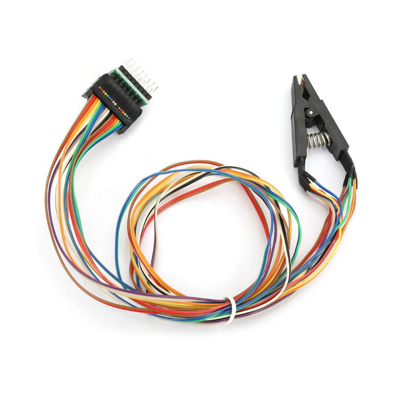 Programmer Testing Clip, SOP16 SOIC16 16 Pin IC Test Clamp SOP16 to DIP8 Flash Clip Connector