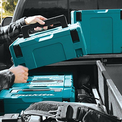 Makita 197210-9 Interlocking Case, Small/4-3/8" x 15-1/2" x 11-5/8" and P-83668 MAKPAC Interlocking Case Hand Tool Insert Tray