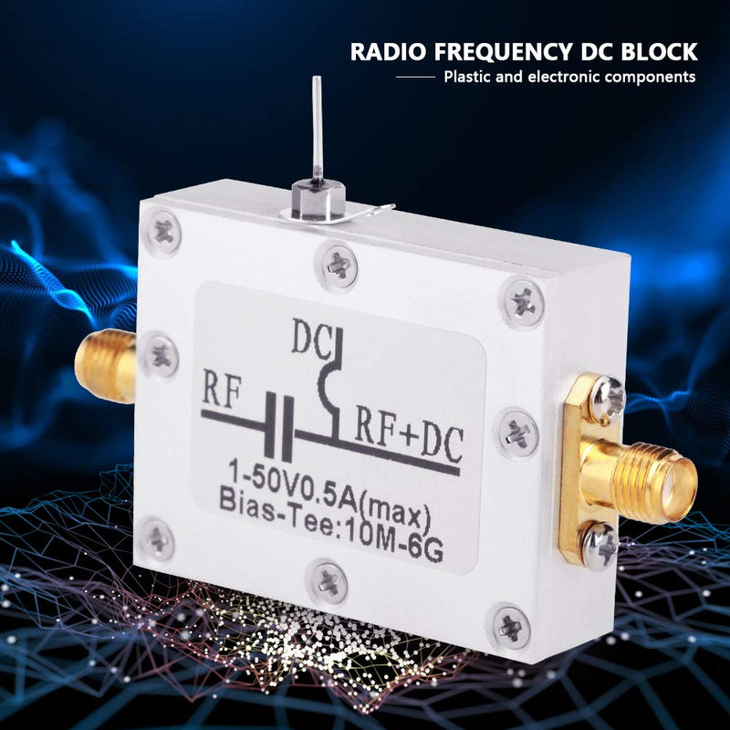 1pcs 10MHz-6GHz Frequency Bias T Broadband Radio Transmission Microwave Coaxial Bias Low Noise Amplifier Module