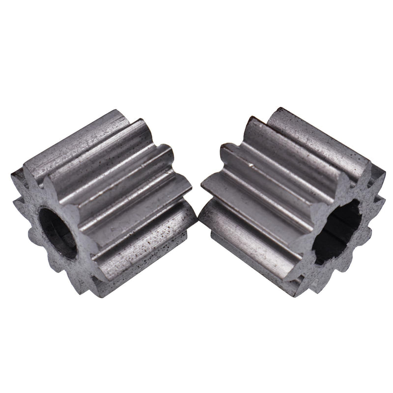 IEQFUE 2PCS Steering Sector Pinion Gear GX20053 Compatible with John Deere D100 110 160 170 LA140 LA145 LA150 LA155 102 105 115 125 135 145 LA165 LA175 X110 X120 LA120 Mowers