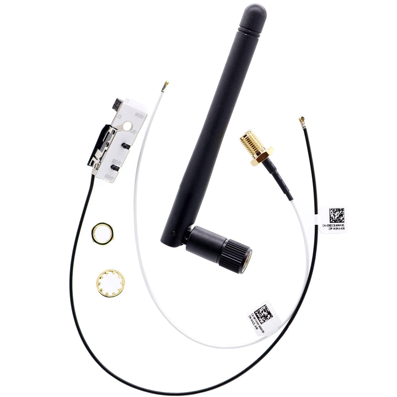 Wireless WiFi Antenna WLAN Cables C5NF7 0C5NF7 Replacement for Dell Optiplex 9020 3070 3040 7040 7050 7090 (MFF) Micro Desktop, Sivler