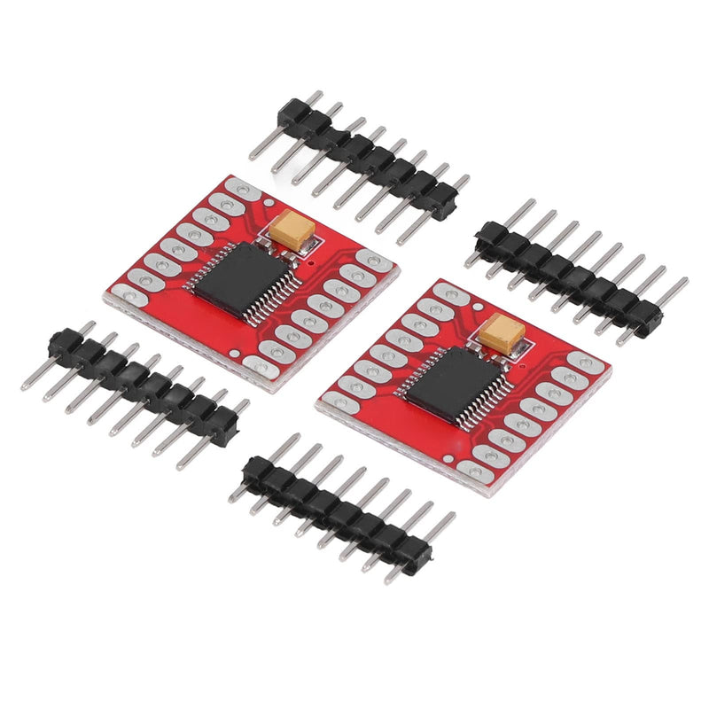Pack of 2 TB6612FNG Dual H-Bridge Motor Driver Module for Stepper Motor and DC Motor Controller Board with Dual Driver Function