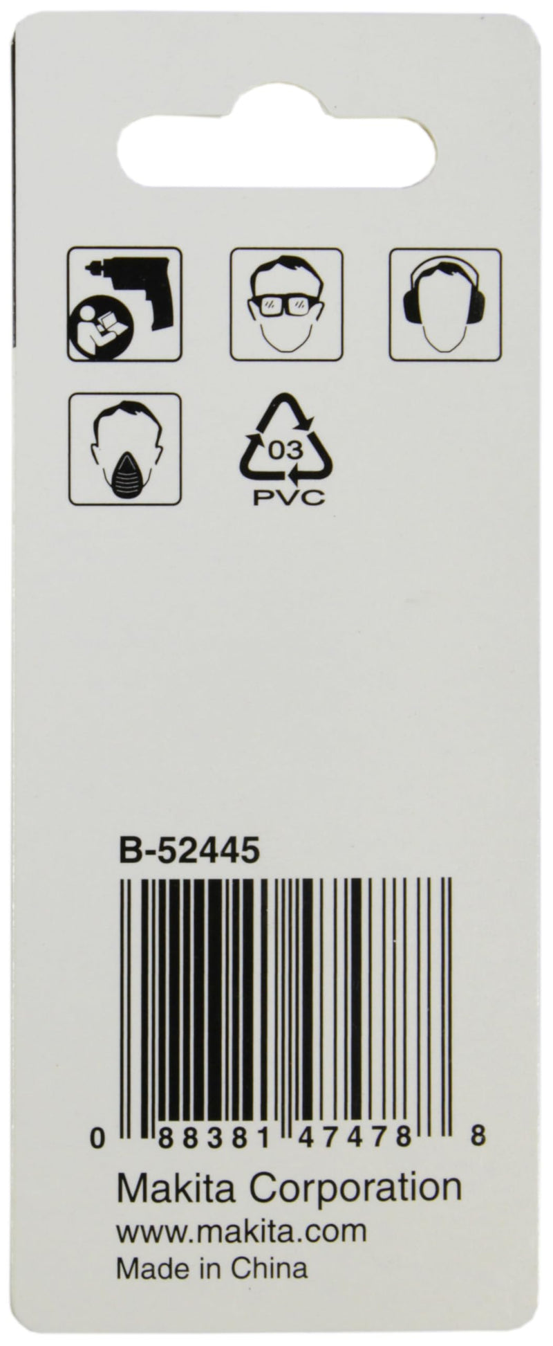 Makita B-52445 Standard Bit Holder 60 mm Magnetic Pack of 1