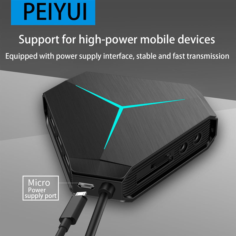 S24 Pro USB Hubs Audio Adapter External Stereo Sound Card with 3.5mm Headphone and Microphone Jack for Windows, Mac, Linux, PC, Laptops, Desktops, PS4 Computer External USB Black - External sound card