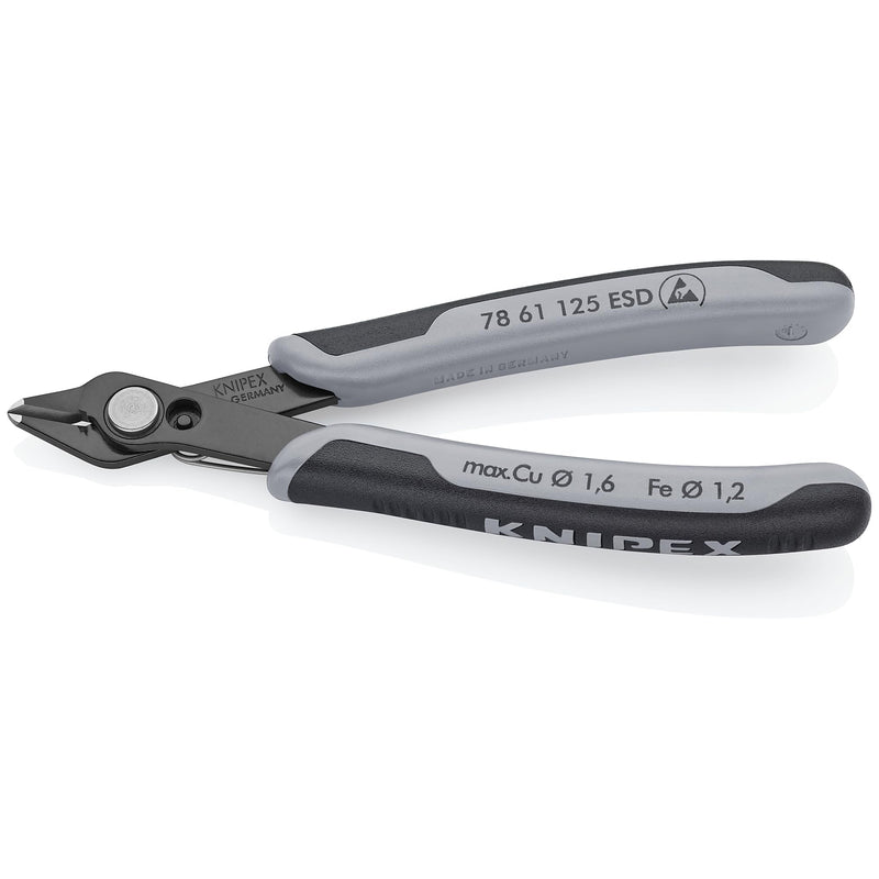 KNIPEX Tools - Electronics Super Knips, ESD (7861125ESD), 5-Inch