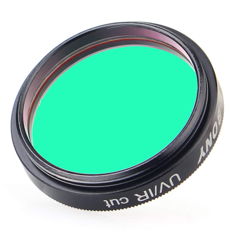 SVBONY Telescope Filter, 1.25 inches UV IR Cut Block Filter, Multi Coated Infra Red Filter Keep Planetary Images Sharp, for CCD Digital Astrophotography 1.25 inch