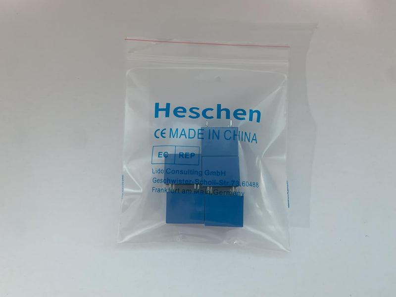 Heschen PC Relay SRD-24VDC-SL-C DC24V Coil SPDT 10A 250VAC 5 Pin Terminals Pack of 2