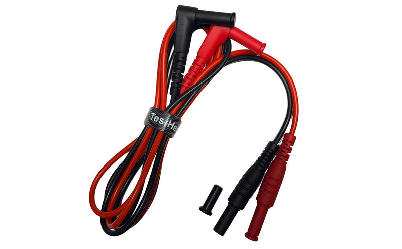 TH-F-2-KIT Insulation Piercing Clip Test Probe + Silicone Test Lead Set, Hook Banana Jack Spring Loaded Copper Kit