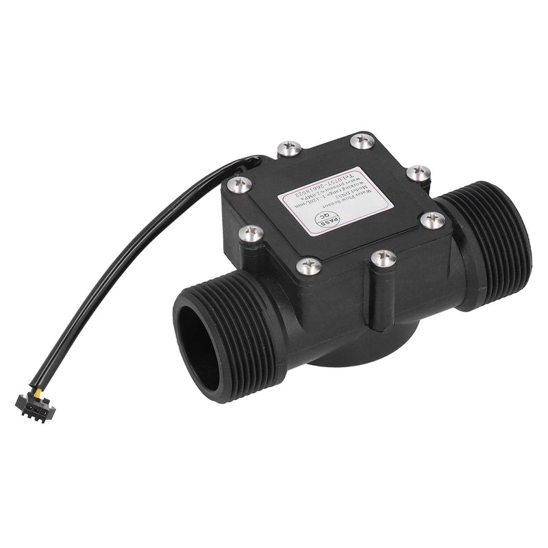 Industrial Flow Meter Pipe Water Flow Meter Meter YF-DN32 G1.25in Hall Sensor High Temperature and Pressure Resistance Industrial Pipe Flow Meter