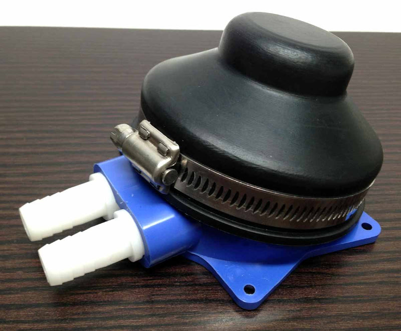 Pactrade Marine Baby Foot Water Pump Suitable for 1/2" Flexible Hose 2.11 GPM Rubber & Nylon Made Self-Priming for Marine RV Boat Bilge Galley Pump Toilet Wash Basin