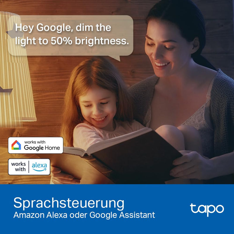 TP-Link Tapo L530E Smart WiFi Light Bulb E27, Multicolored Dimmable Alexa Smart Lamp, Smart Home Alexa Accessories, Compatible with Alexa, Google Assistant, Tapo App, Operations and Schedules, No Hub Required
