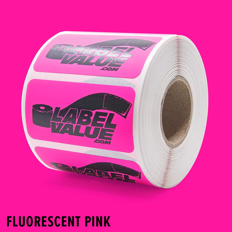LabelValue.com | Custom Printed 2" x 1" Labels & Stickers, 1 Roll Per Pack