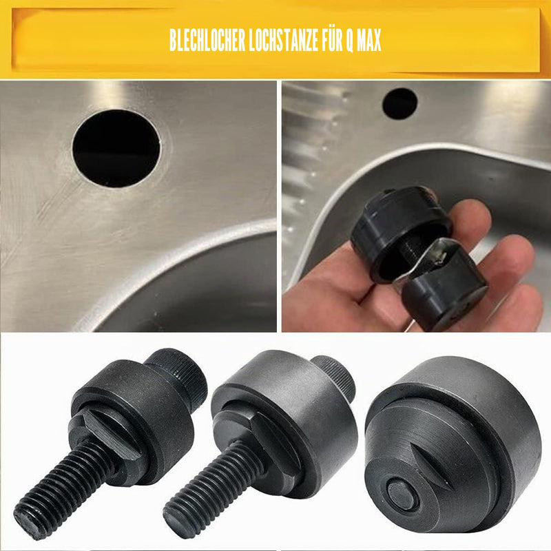 SagaSave 22.5mm Hole Cutter Hole Punch Screw Hole Punch for Sink Faucets Sheet Metal Hexagonal Steel Plate Stainless Steel 22.5 mm