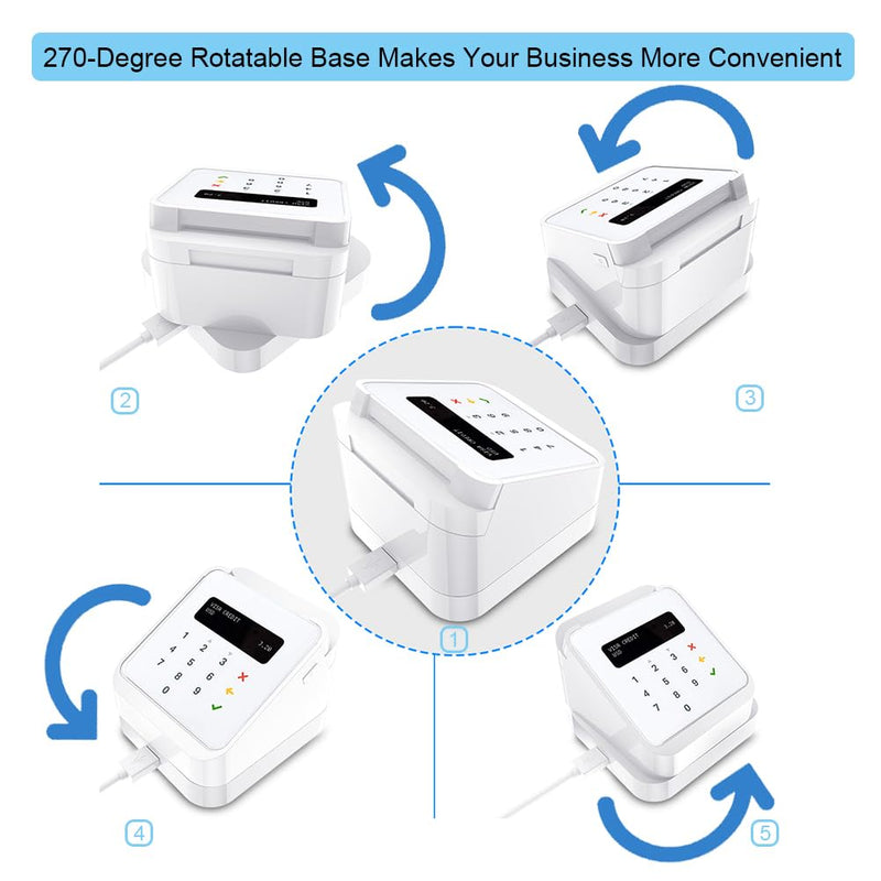 Dock for Sumup Plus Cards Reader.White. White
