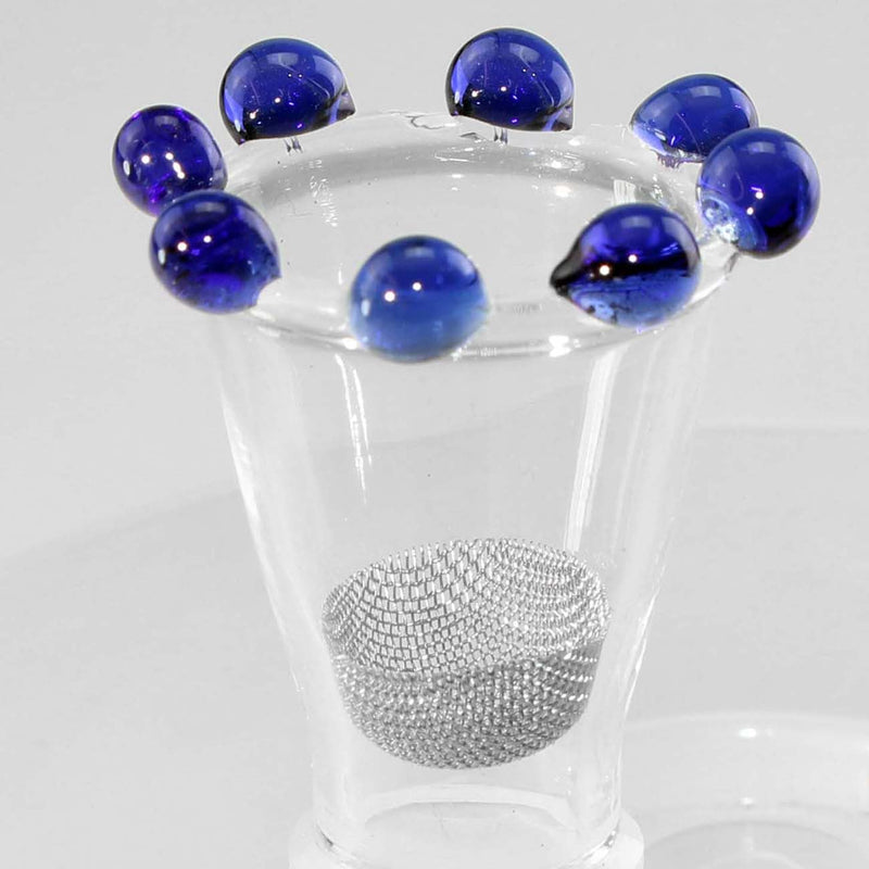 Black Leaf Bong Stainless Steel Bowl Sieve without Rim Bowl Sieve Stainless Steel Diameter 15 mm Bong Accessories Bong Filter