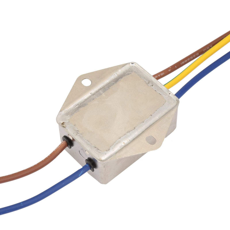 125/250V 10A EMI Power Filter CW1B-10A-L (040) Single Phase Filter EMI Filter with Wire