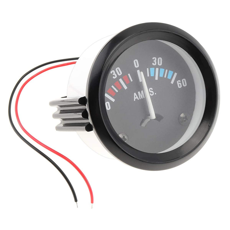 2" 52MM 12V 60-0-60 AMP Universal Ammeter Gauge Meter for Car/Boat/Truck/ATV