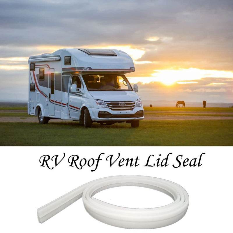 RV Roof Vent Seal 51" RV Seal Replacement for Roof Vents Roof Vent Lid Replacement Gasket… 51"