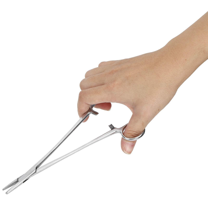 Longzhuo 18cm Needle Clamp Holder Stainless Steel Sewing Pliers Surgical Pliers for Veterinary Use