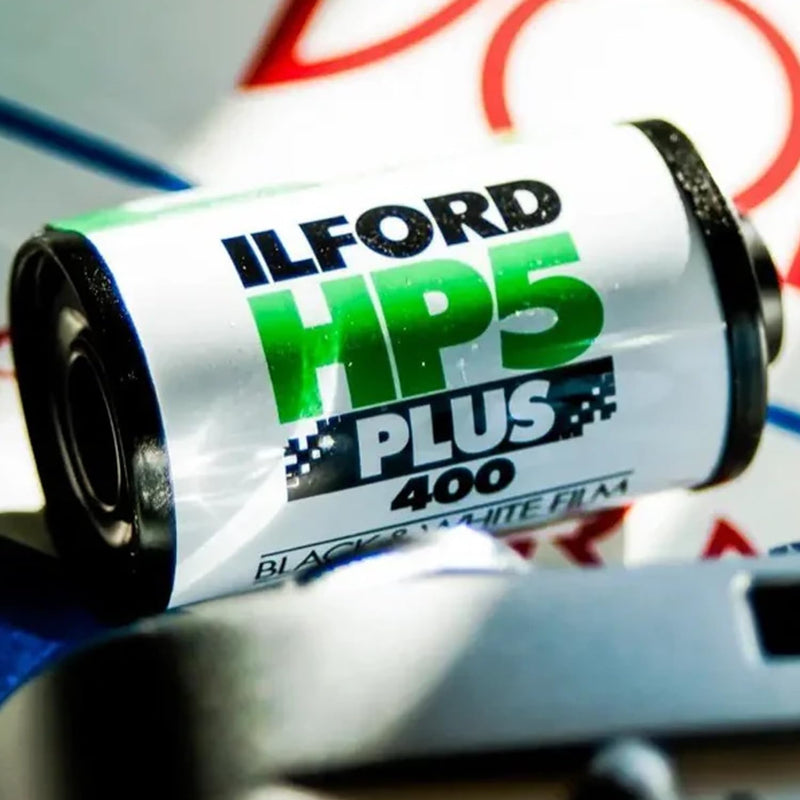 Ilford HP5 Plus 400 Black and White Film 35mm Film, 36 Exposures, 6 Rolls -Balveli Cloth- 35mm Film Black and White Roll 400 Iso Black and White-6 Black and White 35 mm Film Roll-Camera Film-B&W Film