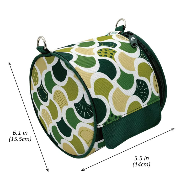 Olve Roll Tissue Case Toilet Roll Paper Holder Hanging Cover for Home Camping Hiking (Green) Green