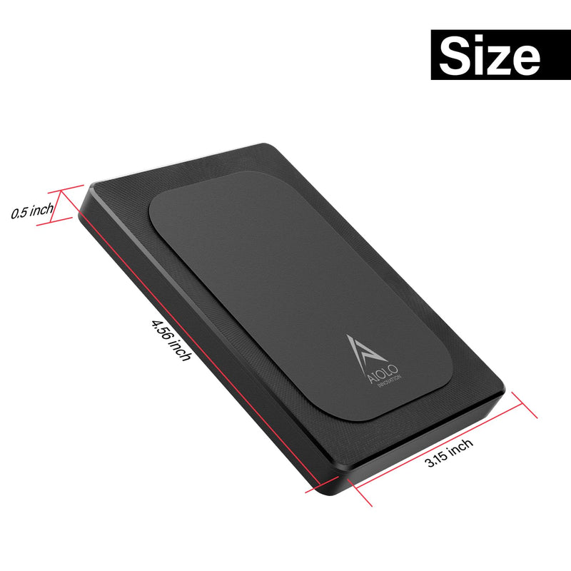 500GB External Hard Drive Ultra Slim Portable HDD-USB 3.0 for PC, Mac, Laptop, PS4, Xbox one,Xbox 360 HD-A4 500GB