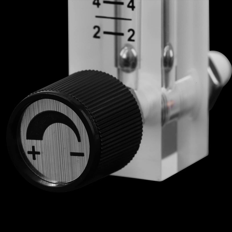 LZQ 7 Flow Meter, Gas Flow Meter, 2-20LPM, Flow Meter, Gas Regulator with Control Valve for Oxygen/Air Gas