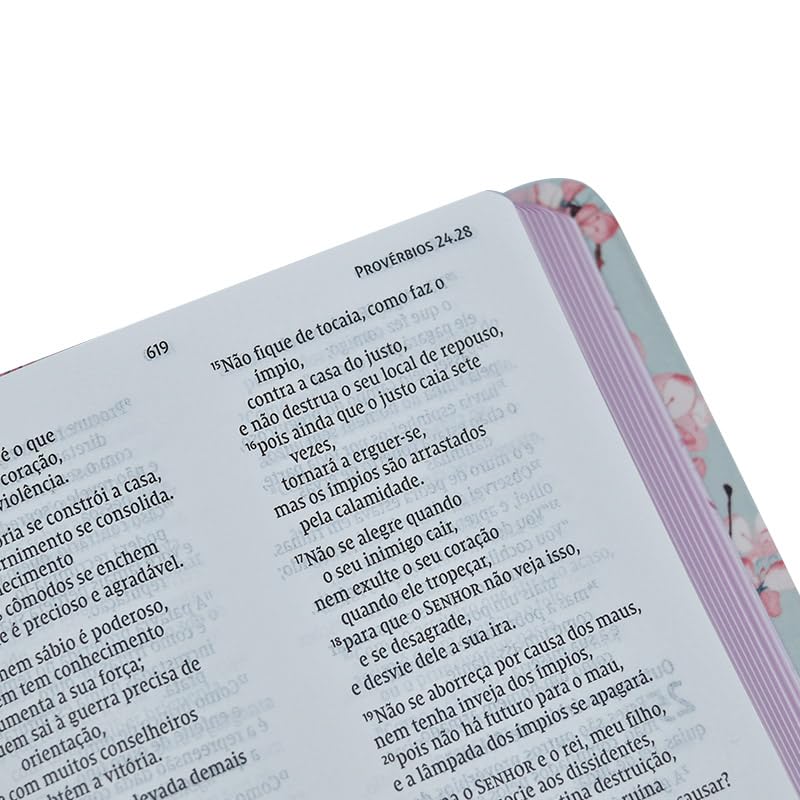 Biblia NVI. Leitura Perfeita - Capa Cerejeira. Letra Normal. (Em Portugues do Brasil)