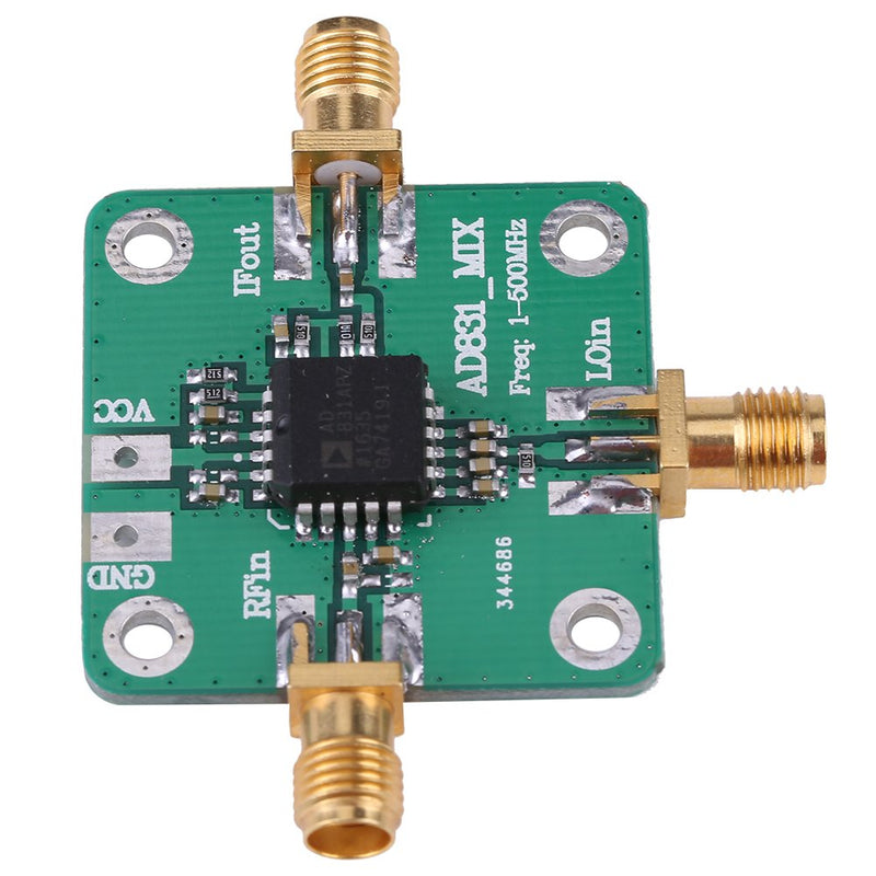 AD831 High Frequency Transducer RF Mixer Module 500MHz Bandwidth Mixing Dual Balanced Mixer Single Chip Radio Frequency Converter