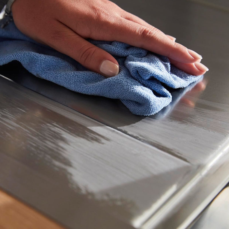 BLANCO microfiber cloth | Antibacterial cleaning cloth for a stiff and lime-free surface | Suitable for daily cleaning of all surfaces | Machine washable up to 90° microfibre cloth