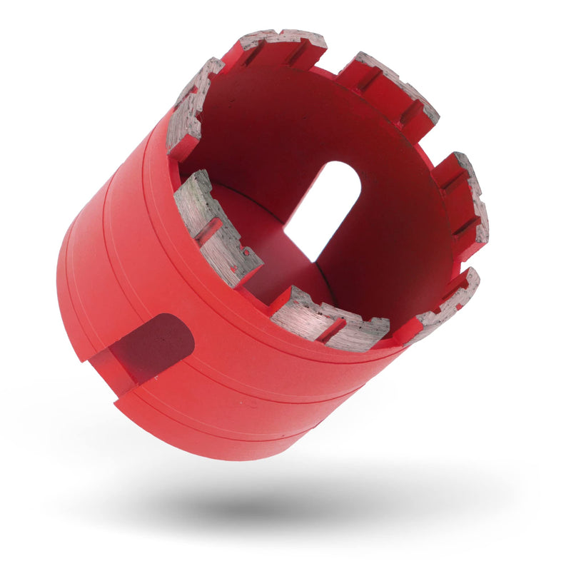 PRODIAMANT diamond countersink 82 mm x M16 concrete, brick, masonry PDX857.638 7 diamond segments 10 mm segment height
