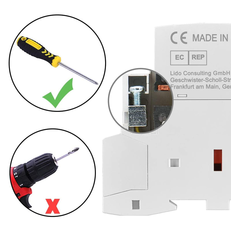 Heschen household AC contactor, CT1-25, 2-pole two normally open, AC 220V/230V coil voltage, 35mm DIN rail mount (1) 1
