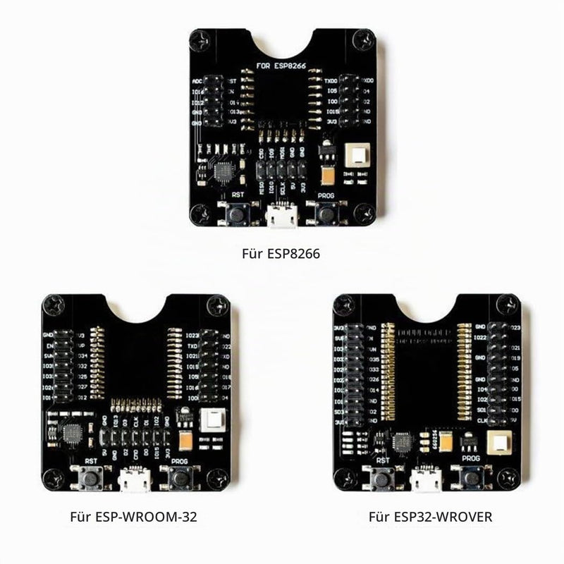 Hailege ESP-WROOM-32 Burner Tool Development Board Programmer Tool Test Socket Downloader for ESP-WROOM-32 ESP32