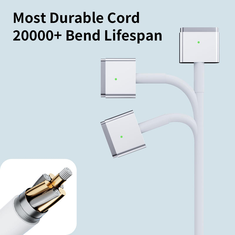 Mac Book air Charger,Replacement for Mac Air AC 45W Power T-tip Shape Connector, for Mac Book Air 11-inch and 13-inch(Between 2012-2017) 45W MacBook Pro Charger T-Tip
