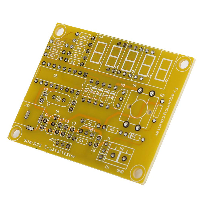 1Hz-50MHz Frequency Counter Module Quartz Oscillator Tester Module DIY Kit 1Hz to 50MHz Frequency Range Measuring