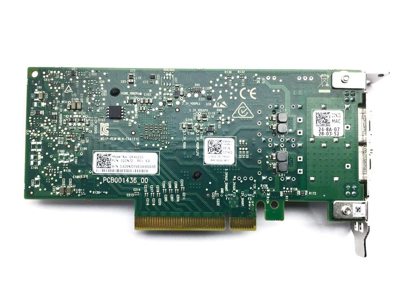 Dell 20NJD MELLANOX CONNECTX 4LX 25GBE Dual Port SFP PCI-E X8 LP Adapter 020NJD