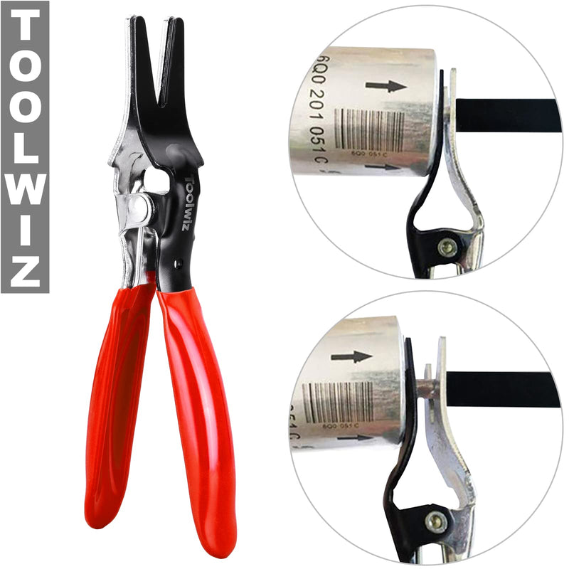 Toolwiz Automobile Hose Removal Pliers, Auto Fuel, and Vacuum Line Tube Hose Remover Pliers, Separator Pliers Pipe Repairing Tool, Hose Remover for Marine, Oil, Water Hoses