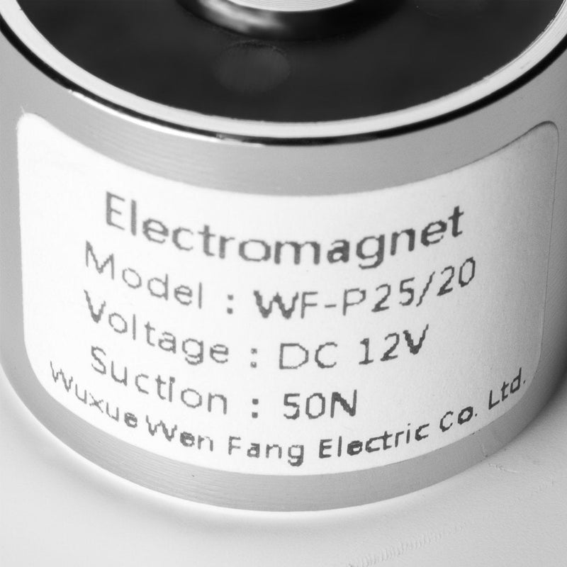 sourcing map 12VDC 50N 0.11LB/48g Electric Lifting Magnet Electromagnet Solenoid Holding de