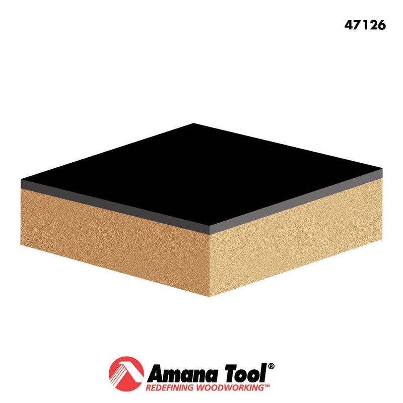 Amana Tool - 47126 Carbide Tipped Flush Trim 1/2 Dia x 2" x 1/2 Shank with Double Ball