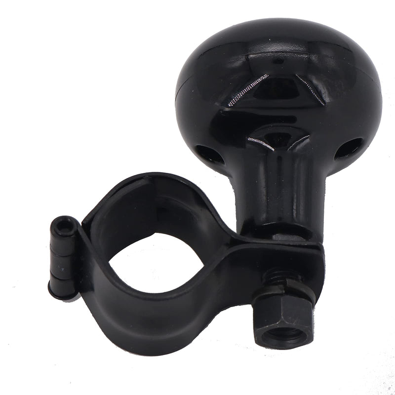 DVPARTS Steering Wheel Knob Wheel Spinner Steering Wheel Spinners Universal Heavy Duty Car Truck Handle Suicide Black Knob Steering Wheel Spinner with Power Handles Universal Fit