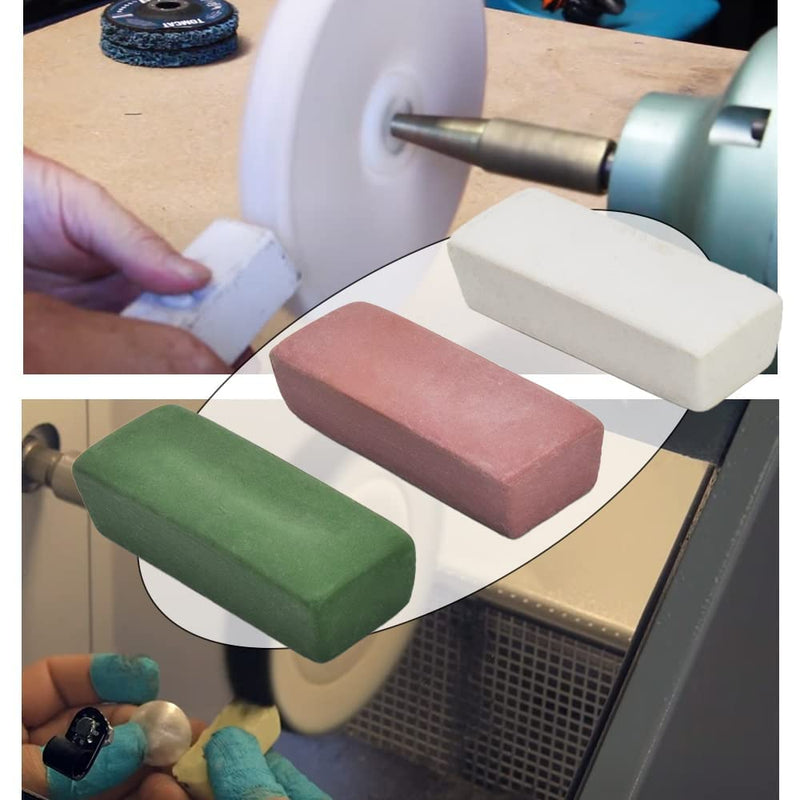 QZATACAEN Buffing polishing cutting compounds 35g each-3pcs