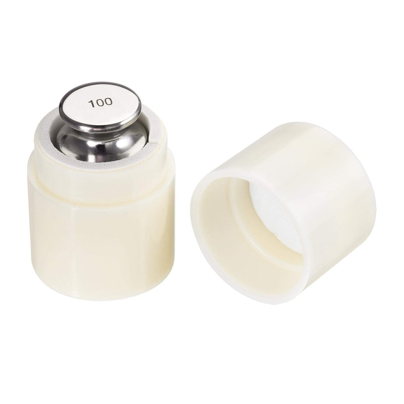 sourcing map gram calibration weight 100g F1 precision stainless steel for digital scales