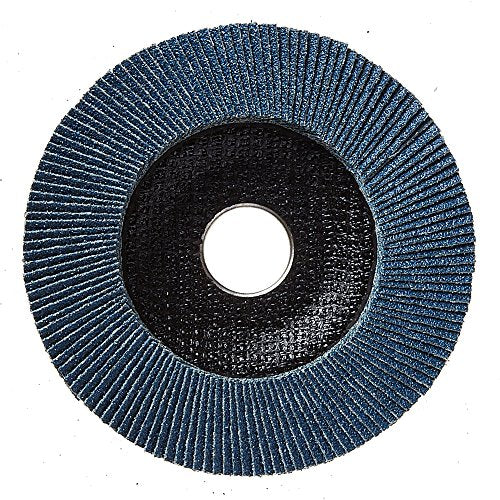 Mercer Industries 262060-4-1/2" x 7/8" Type 27 Zirconia High Density Flap Discs, Grit 60 (10 Pack)