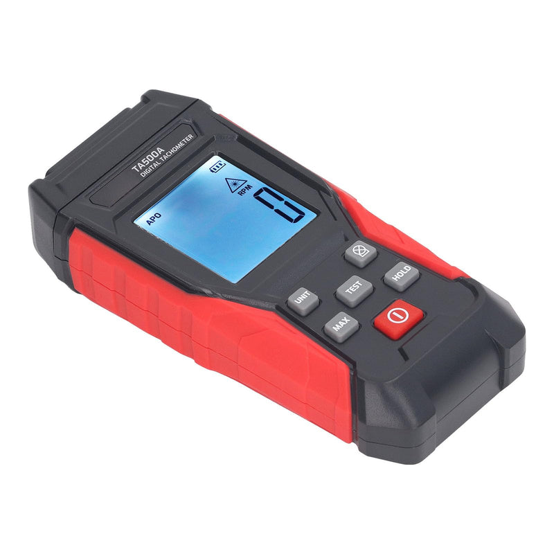 Portable Digital Tachometer 3-100,000RPM Non-Contact Measuring Valve Lockable Tachometer
