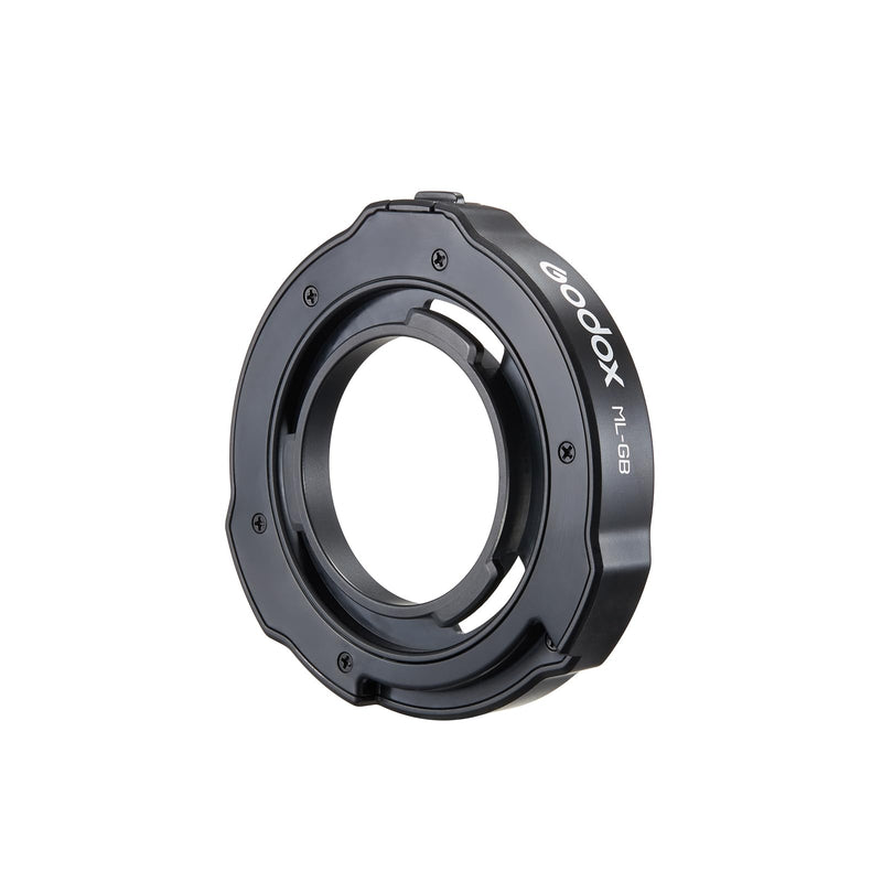 Godox ML-GB Bowens Mount Adapter for Godox AD300Pro AD400Pro Flash Godox ML100Bi ML60IIBi ML30 ML60 Video Lights which Adopt Godox-Mount Light