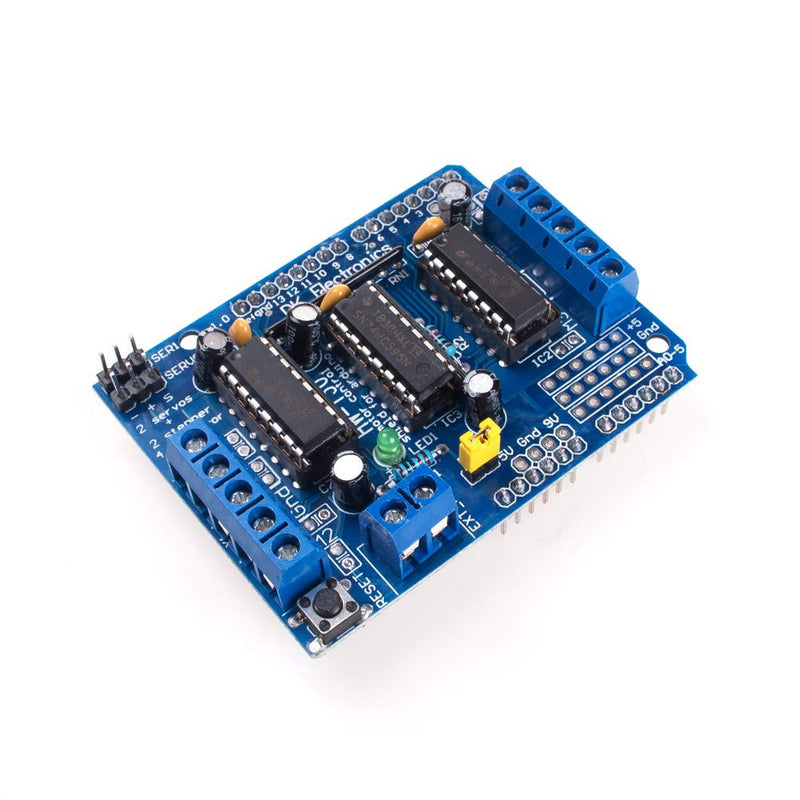 L293D Motor Driver Shield Stepper Motor Driver for Arduino Duemilanove Mega UNO R3 AVR ATMEL