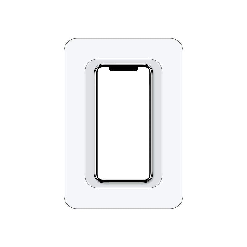 Castaway Customs SeaDek Foam Cell Phone Holder for Boats | Cell Phone Boat Dash Accessory | Perfect for Fishing Boat Center Consoles | 3M Adhesive Backing Boat Accessories Rectangle White